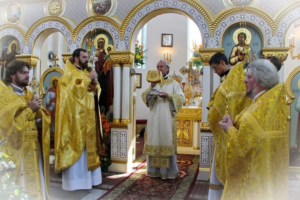 Престольный праздник в храме Святых Двенадцати Апостолов города Нарвы