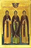 Преподобные Псково-Печерские - Марк, Иона, и преподобномученик Корнилий
