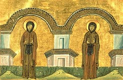 Преподобные Марина и Кира