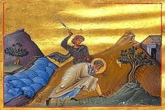 Мученичество святого Феодора, епископа Александрийского. 