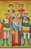 Мчч. Евстратий, Авксентий, Евгений, Мардарий и Орест