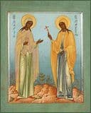 Свв. Марфа и Мария, сестры праведного Лазаря